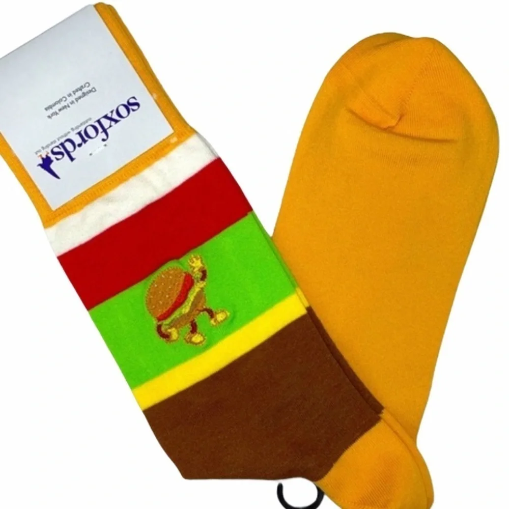 NEW Soxfords Golden Arches Novelty Socks